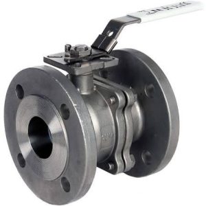 Albion 1/2 - 6\" Stainless Steel 2 Piece Ball Valve Flanged PN16 ART 926